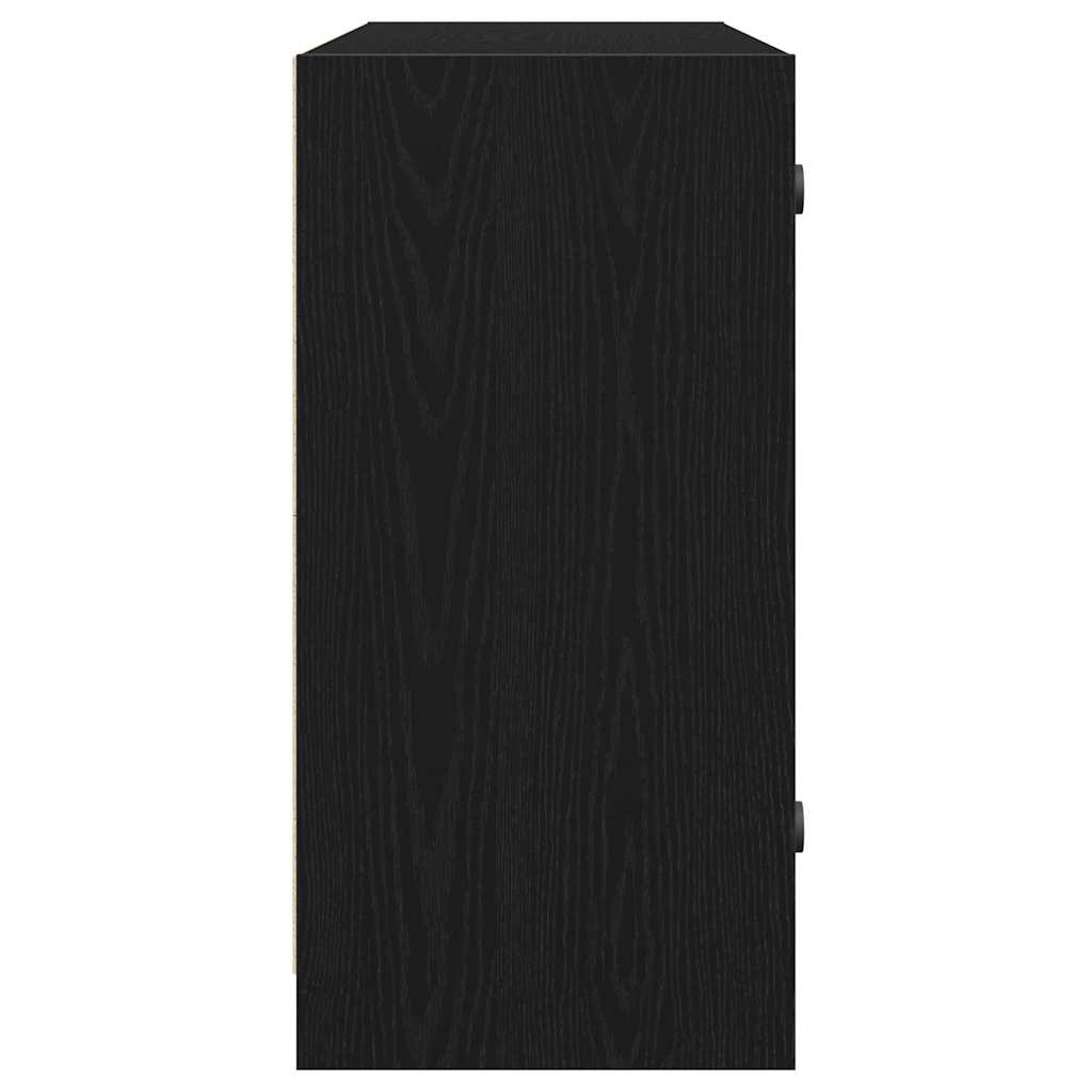 Komoda Juoda 102x37x75,5 cm Išdirbtas medis