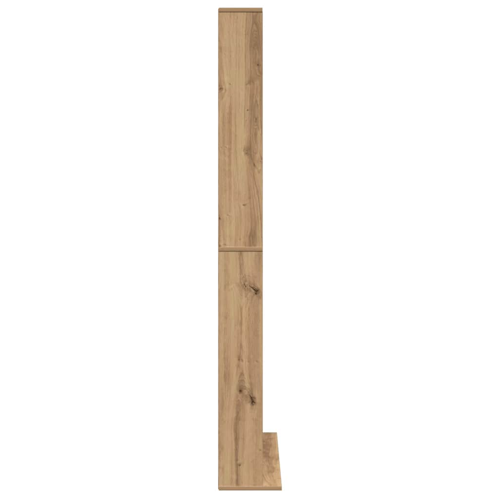 CD spintelė su lentyna artisano ąžuolo 101 x 23 x 177.5 cm