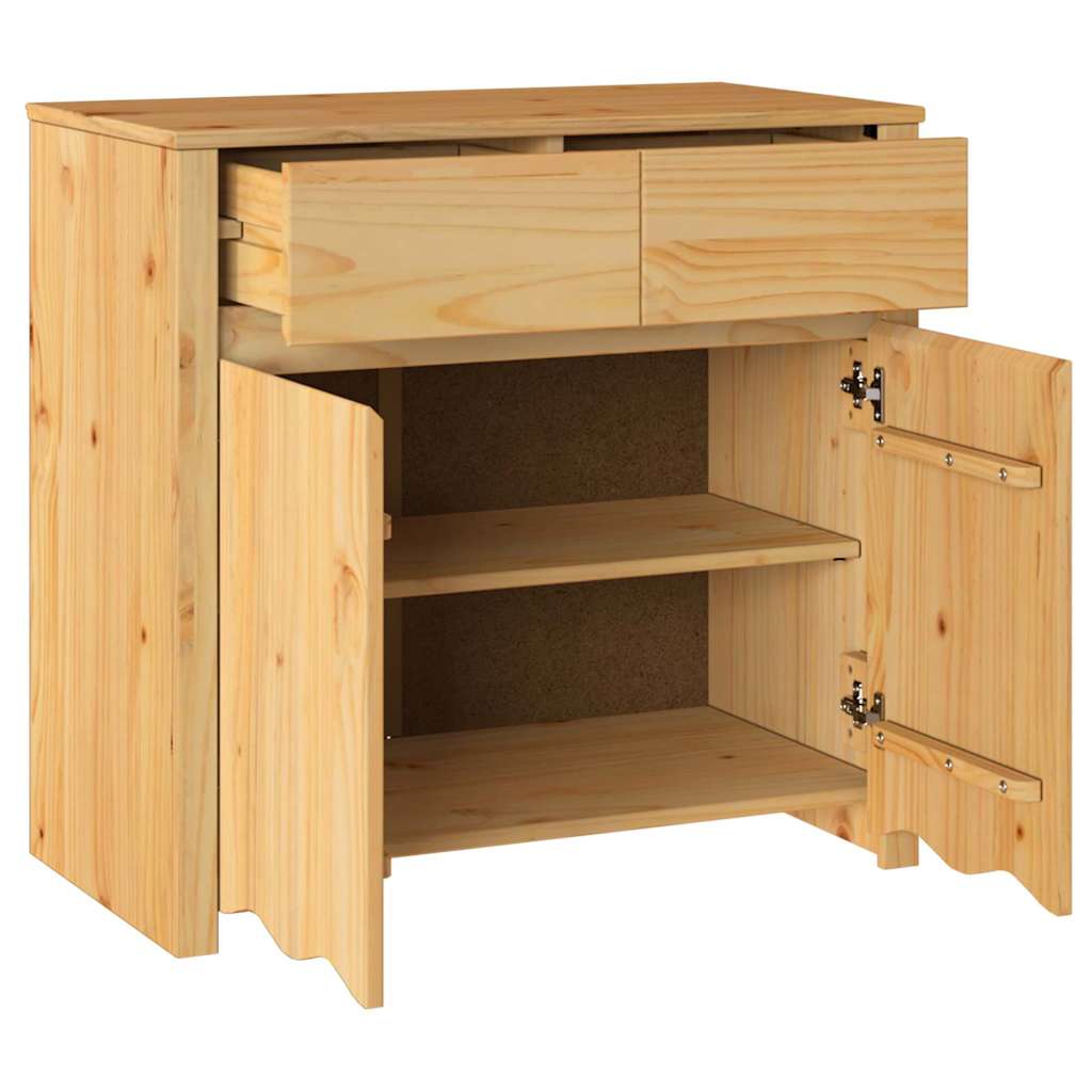 Talpykla "DRAMMEN" 79x43x75,5 cm Iš Kietos Pušies Medienos