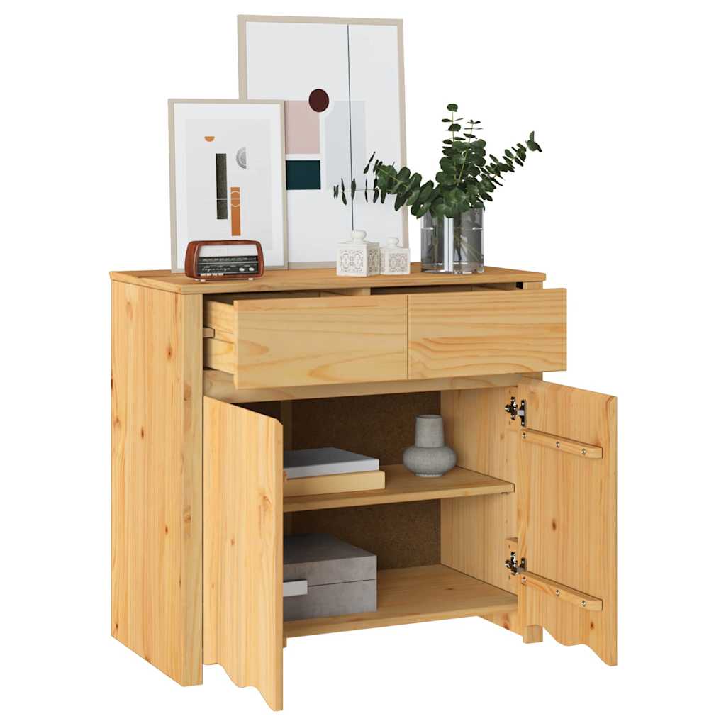 Talpykla "DRAMMEN" 79x43x75,5 cm Iš Kietos Pušies Medienos