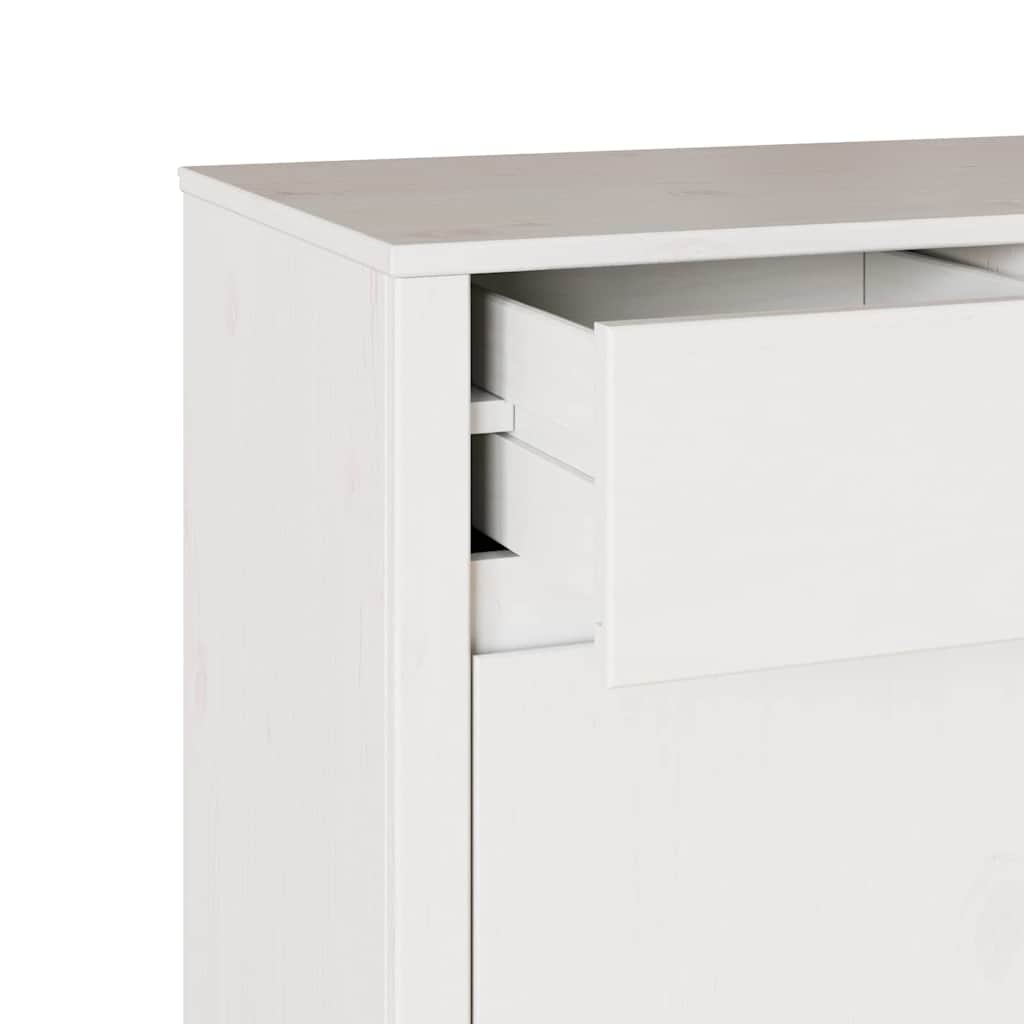 Kumode "DRAMMEN" Balta 79x43x75,5 cm No Priedes Koka