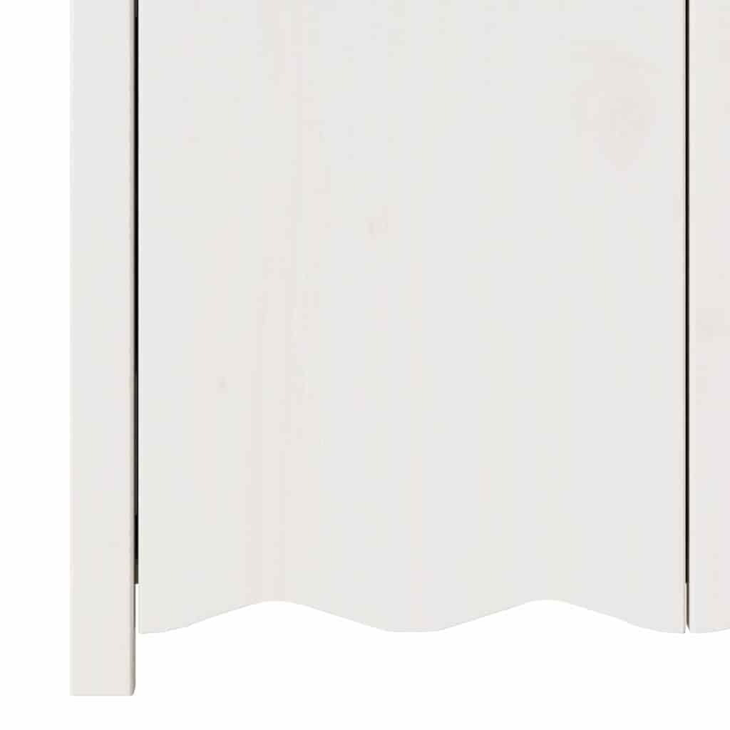 Kumode "DRAMMEN" Balta 79x43x75,5 cm No Priedes Koka