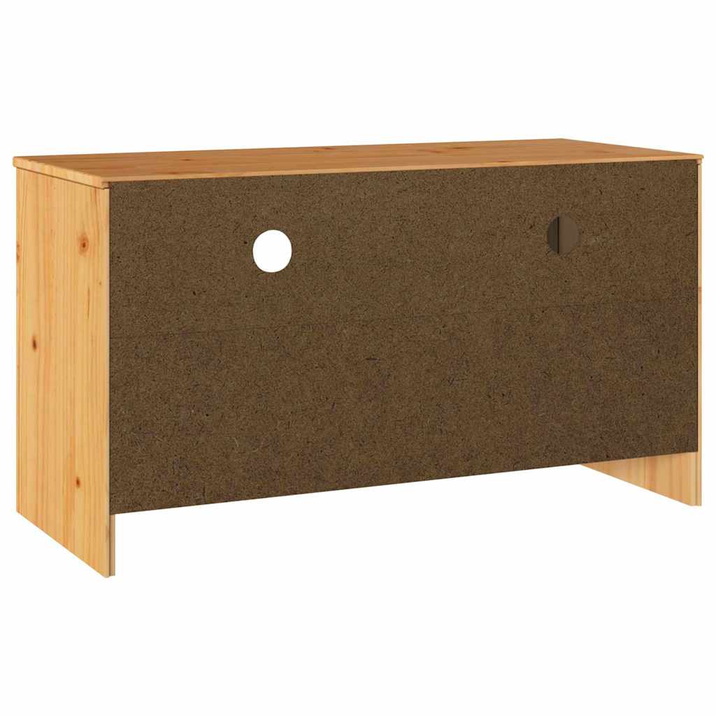 TV Spintelė "DRAMMEN" 99x43x55 cm iš Kietos Pušies Medienos