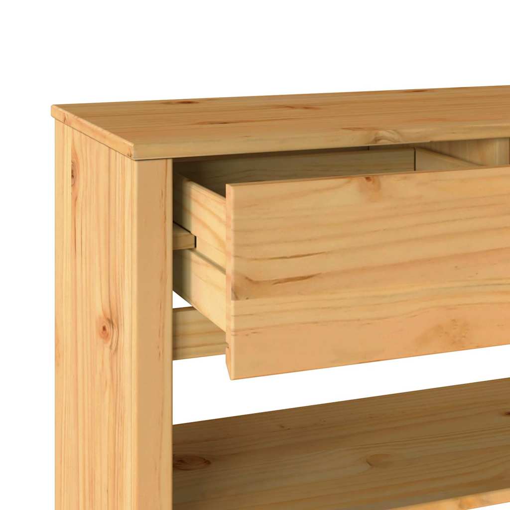 Konsoles galds "DRAMMEN" 89,5x37x73 cm, cieta priedes koksne