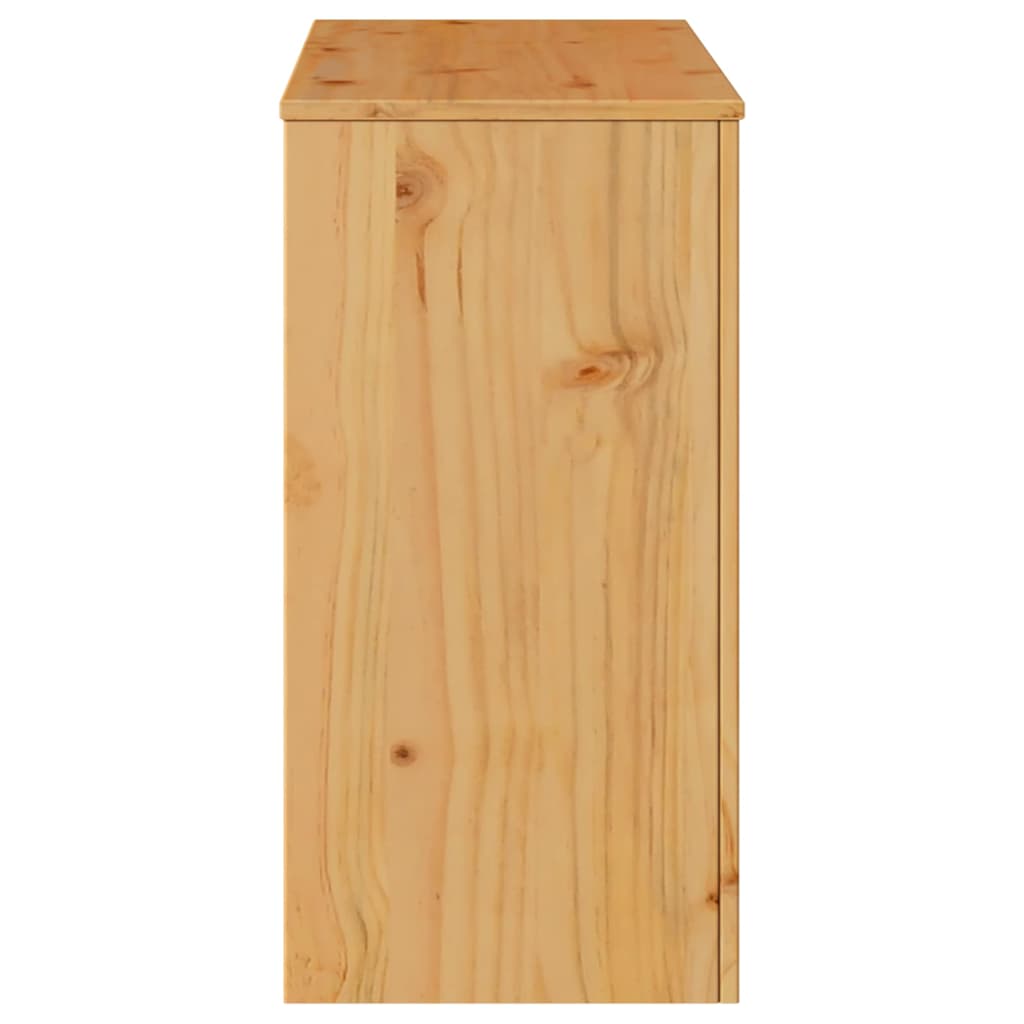 Konsoles galds "DRAMMEN" 89,5x37x73 cm, cieta priedes koksne