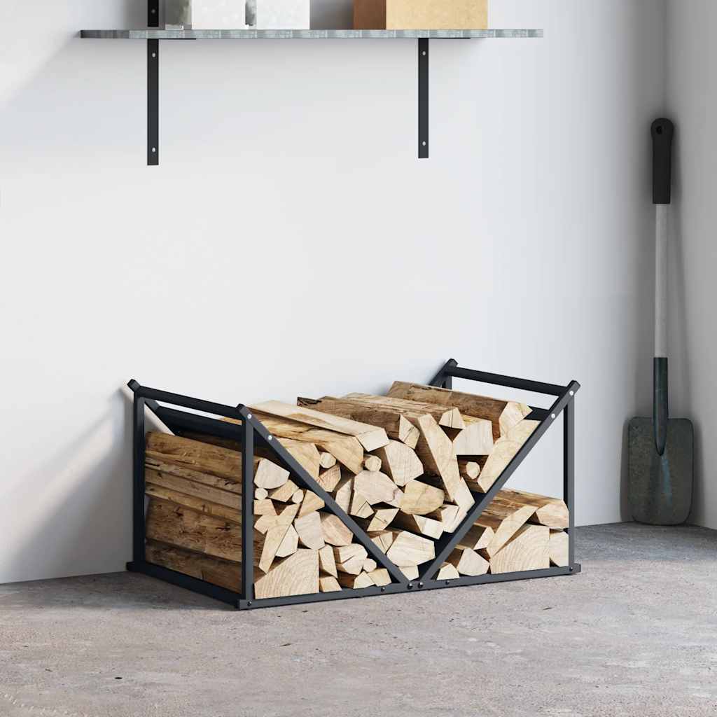 Firewood rack, 70x43x34.5 cm, cold-rolled steel