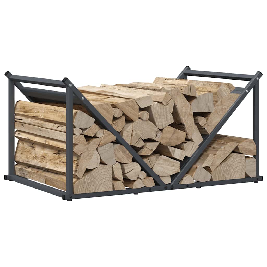 Firewood rack, 70x43x34.5 cm, cold-rolled steel