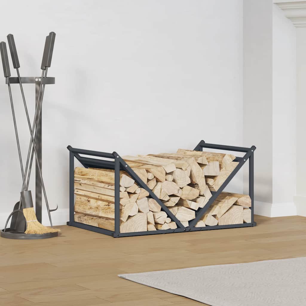 Firewood rack, 70x43x34.5 cm, cold-rolled steel
