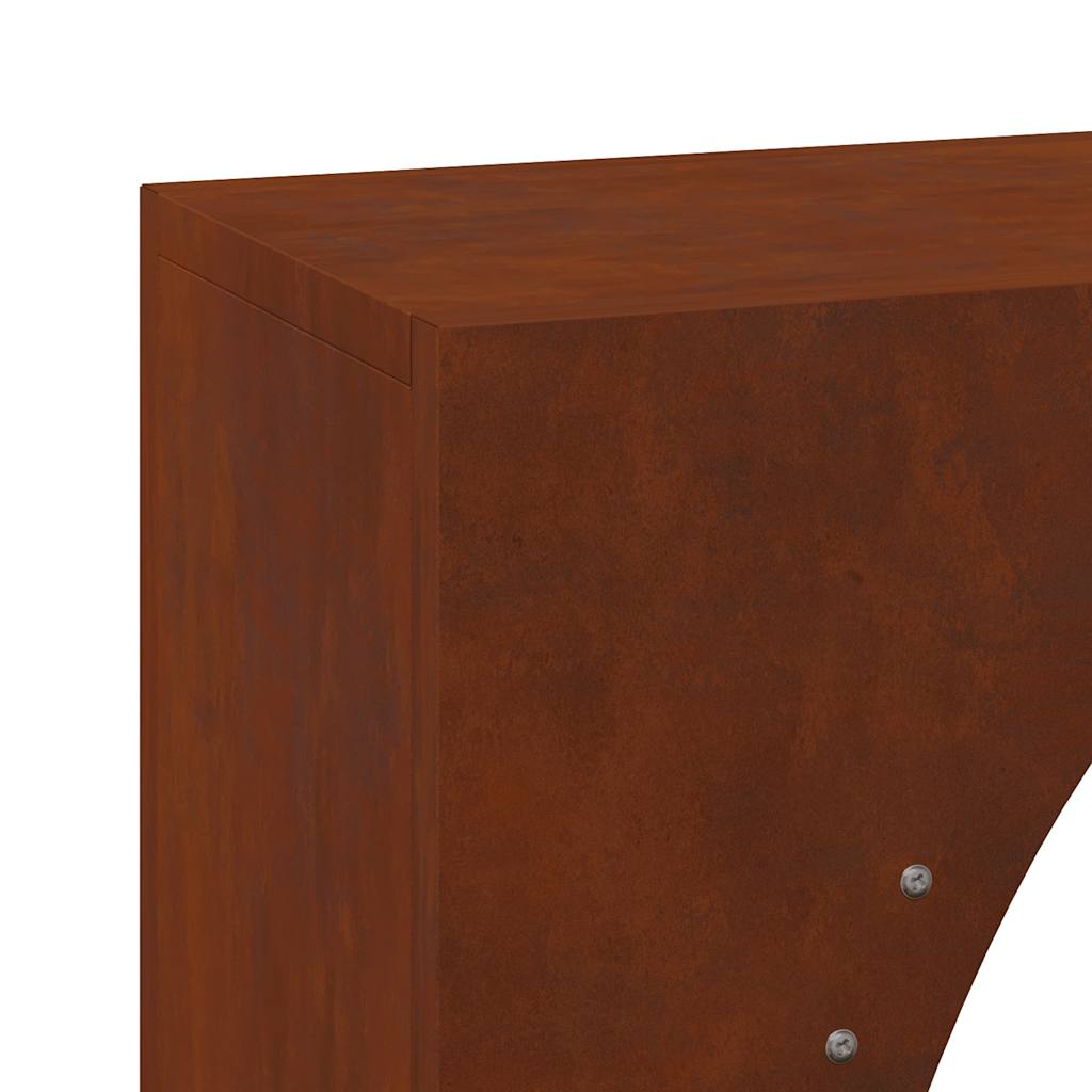 Malkinė lentyna 50x23x100 cm oro sąlygoms atsparus plienas
