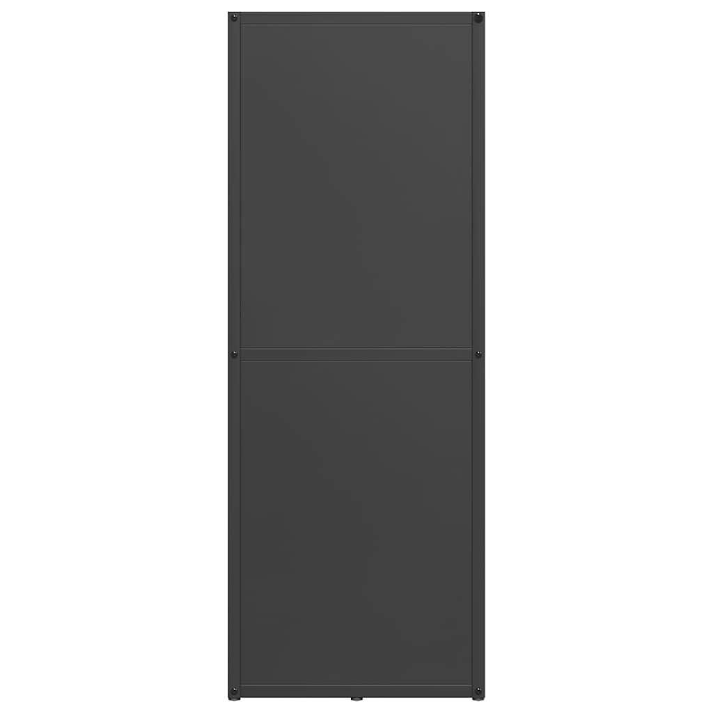 Stovas malkoms, juodos, 40x30x80 cm, šaltai valcuotas plienas