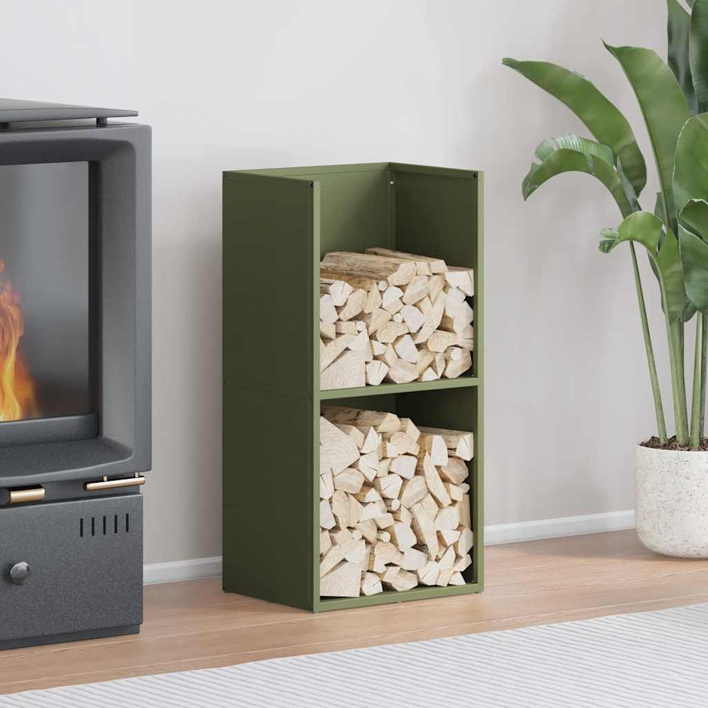 Log holder, 40x30x80 cm, cold rolled steel