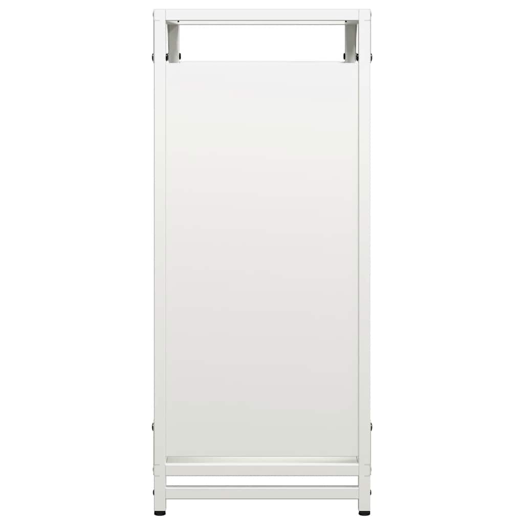 Stovas malkoms, balta, 44x28x65 cm, šaltai valcuotas plienas