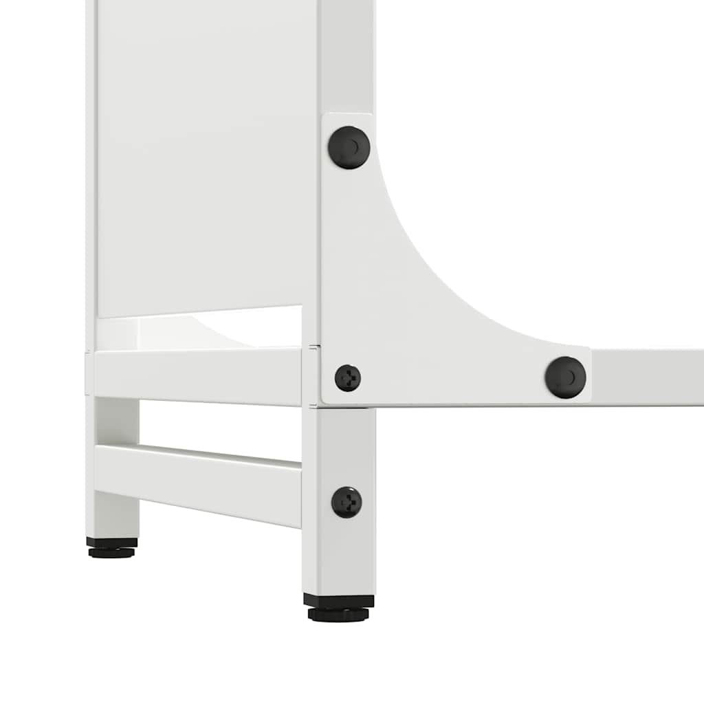 Stovas malkoms, balta, 44x28x65 cm, šaltai valcuotas plienas