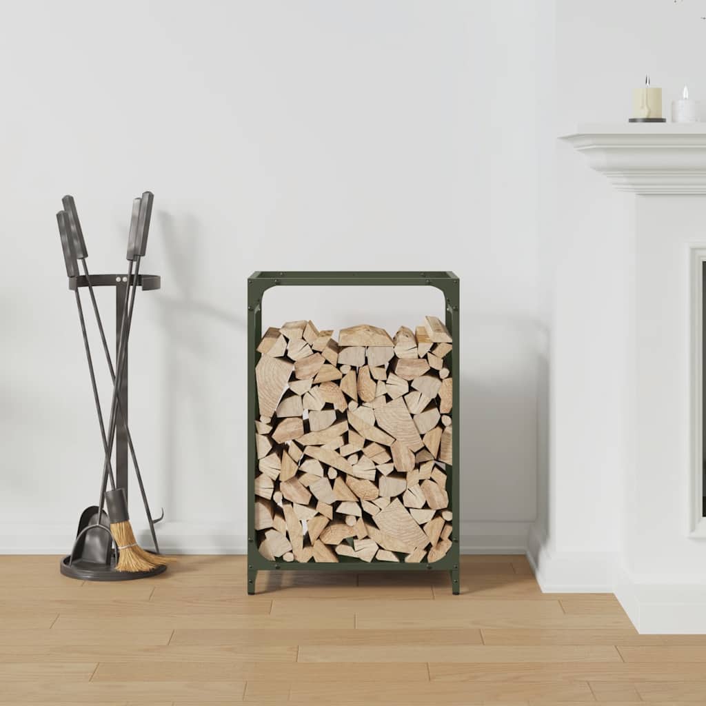 Log holder, 44x28x65 cm, cold rolled steel