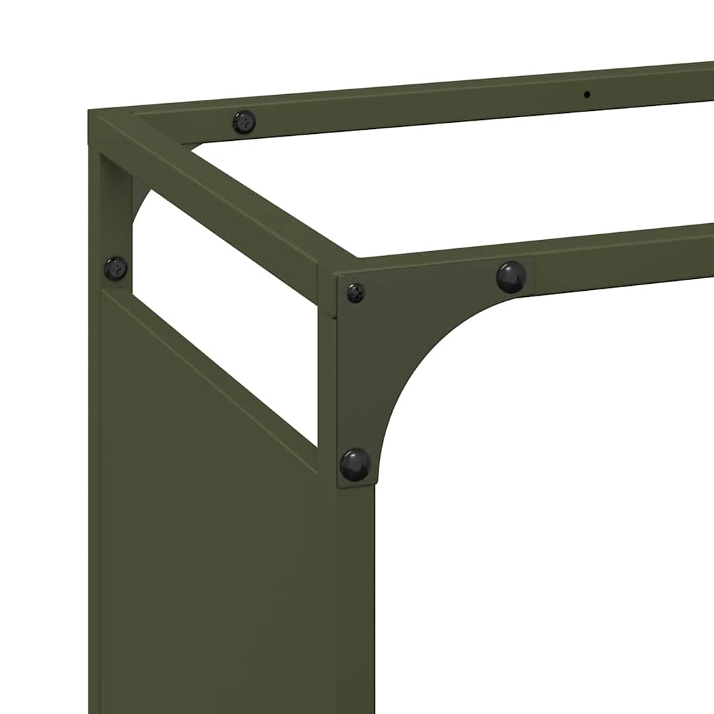 Log holder, 44x28x65 cm, cold rolled steel