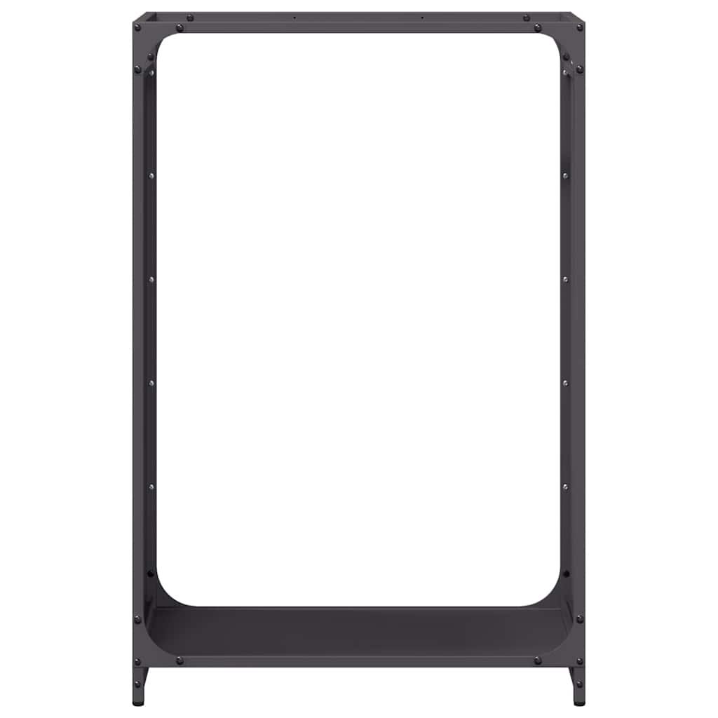 Malkų lentyna, juoda, 60x28x90 cm, šaltai valcuotas plienas