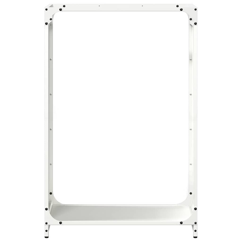 Malkų lentyna, baltos spalvos, 60x28x90 cm, šaltai valcuotas plienas