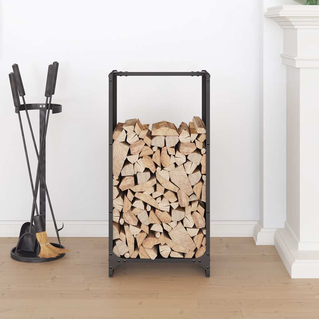 Stovas malkoms, juodos, 40x30x80 cm, šaltai valcuotas plienas