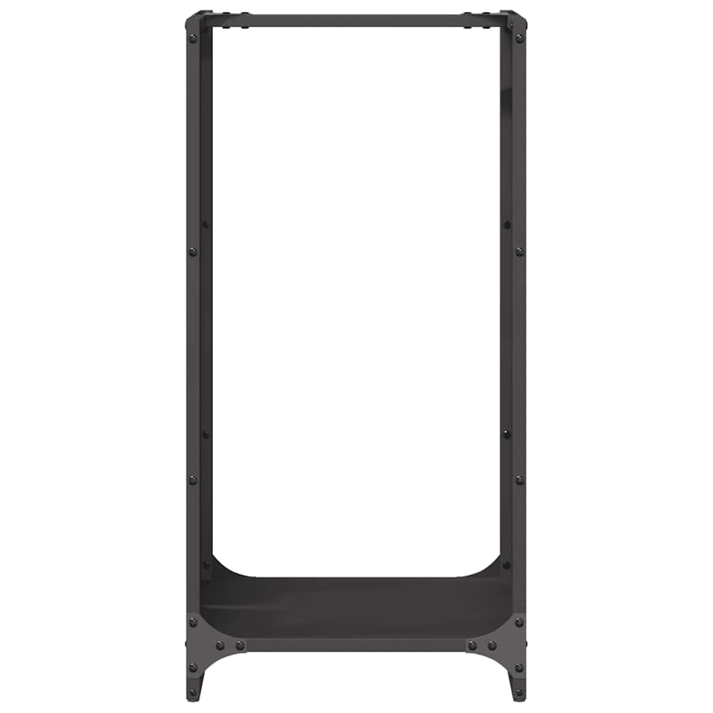 Stovas malkoms, juodos, 40x30x80 cm, šaltai valcuotas plienas