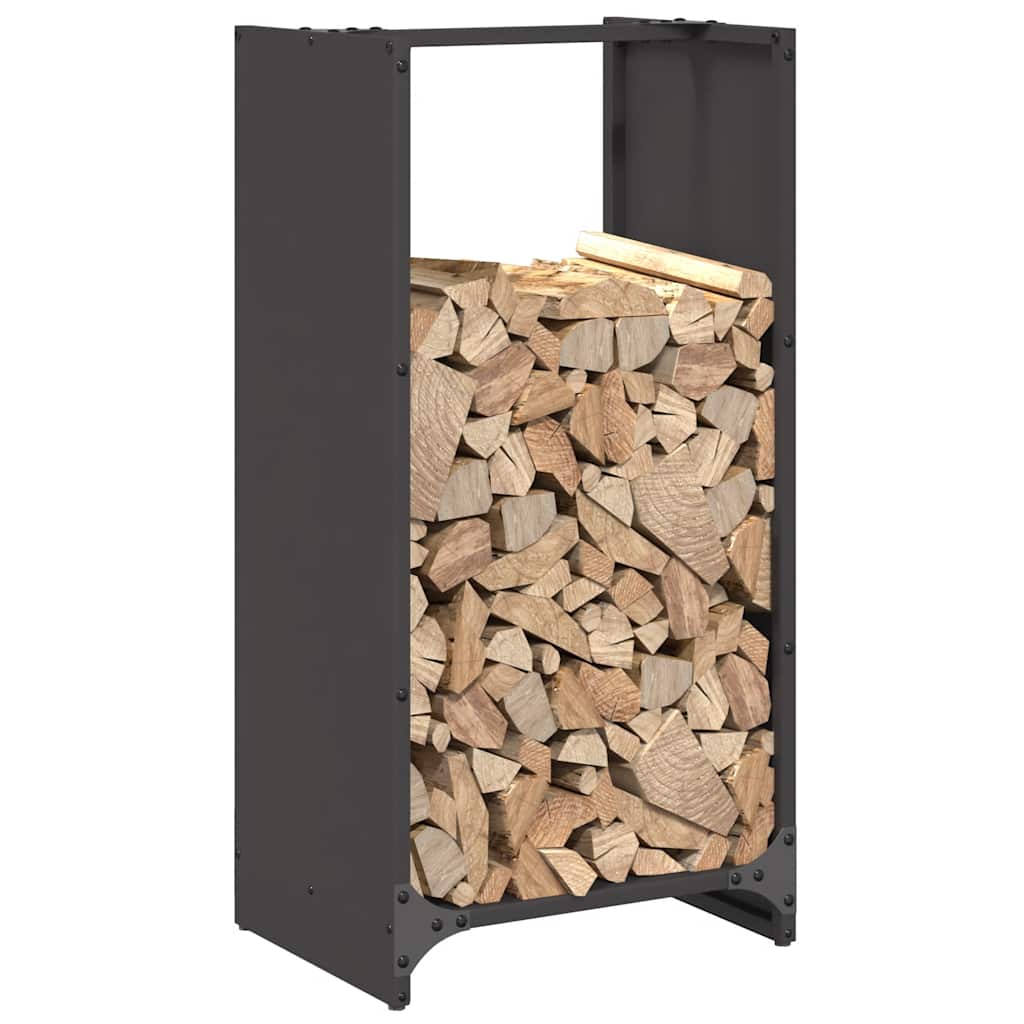 Stovas malkoms, juodos, 40x30x80 cm, šaltai valcuotas plienas