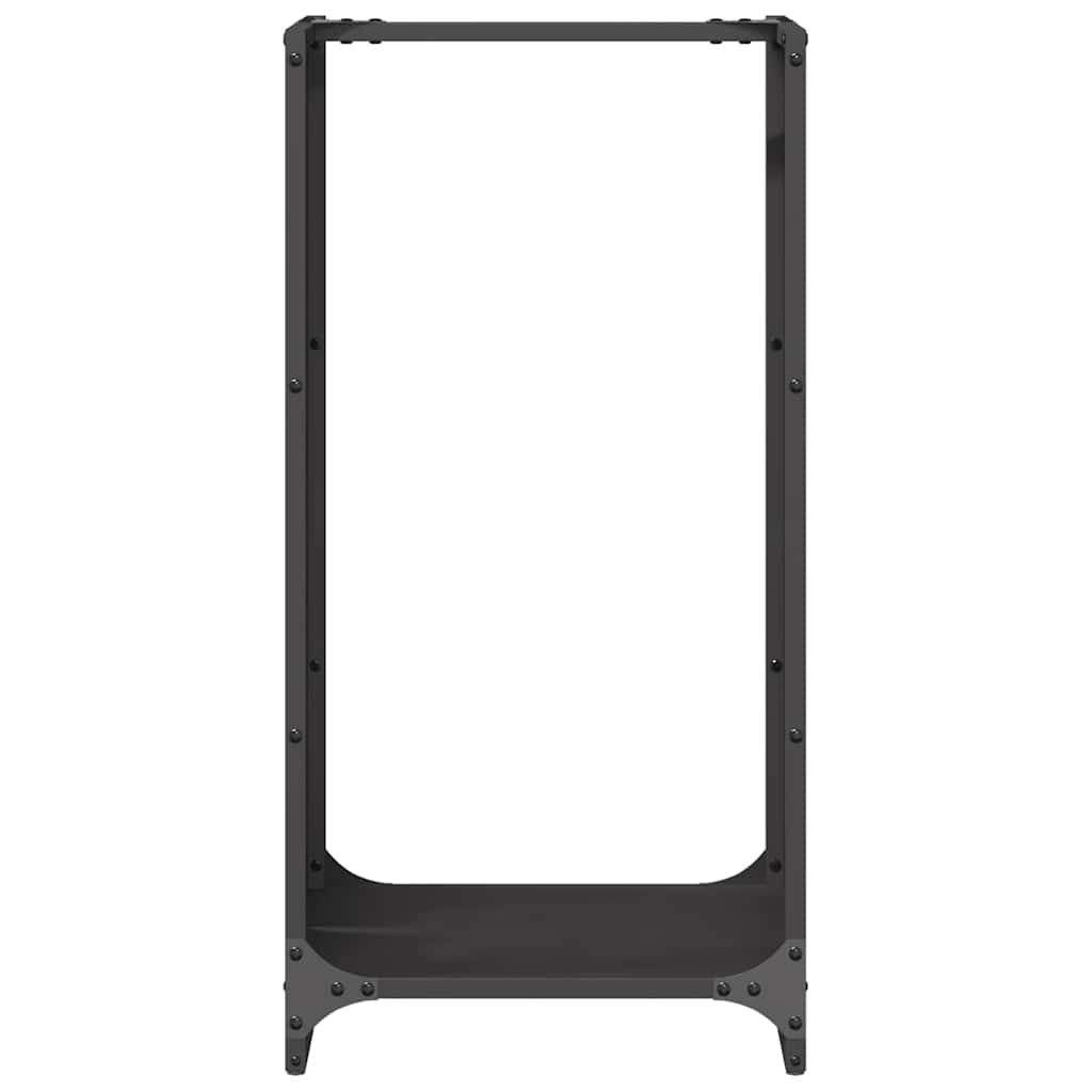 Stovas malkoms, juodos, 40x30x80 cm, šaltai valcuotas plienas