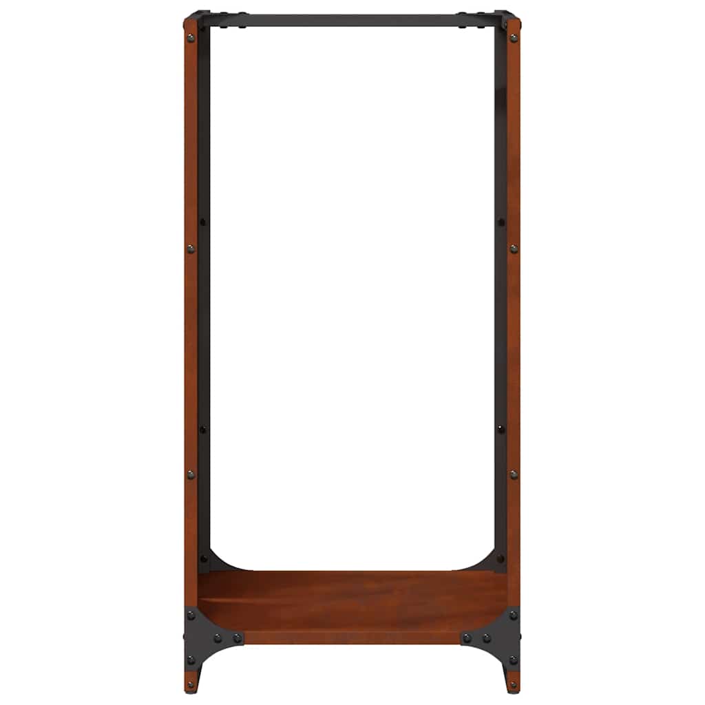 firewood shelf 40x30x80 cm weather-resistant steel