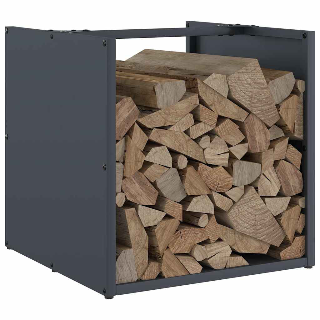 Firewood rack, 40x40x40 cm, cold-rolled steel