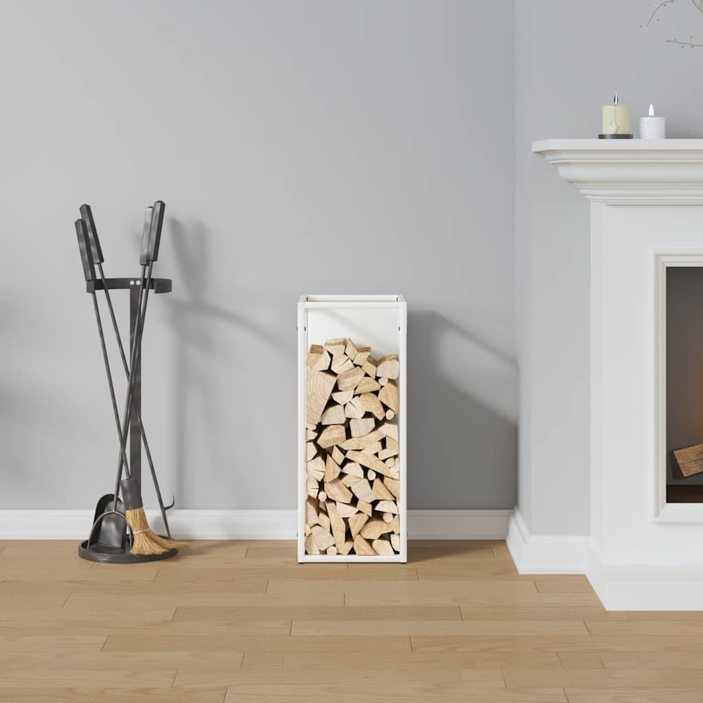 Malku statīvs Balts 25x25x60 cm Auksti velmēts tērauds