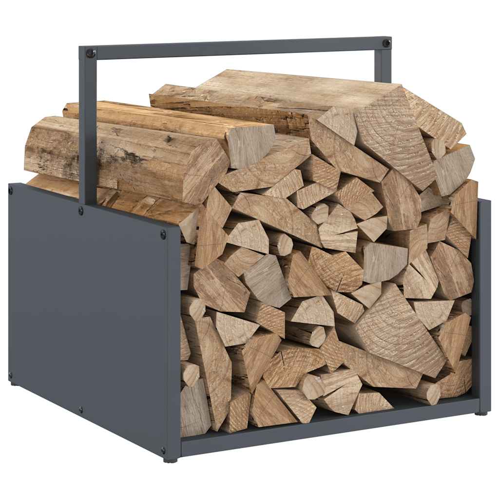 Firewood rack, 40x40x40 cm, cold-rolled steel