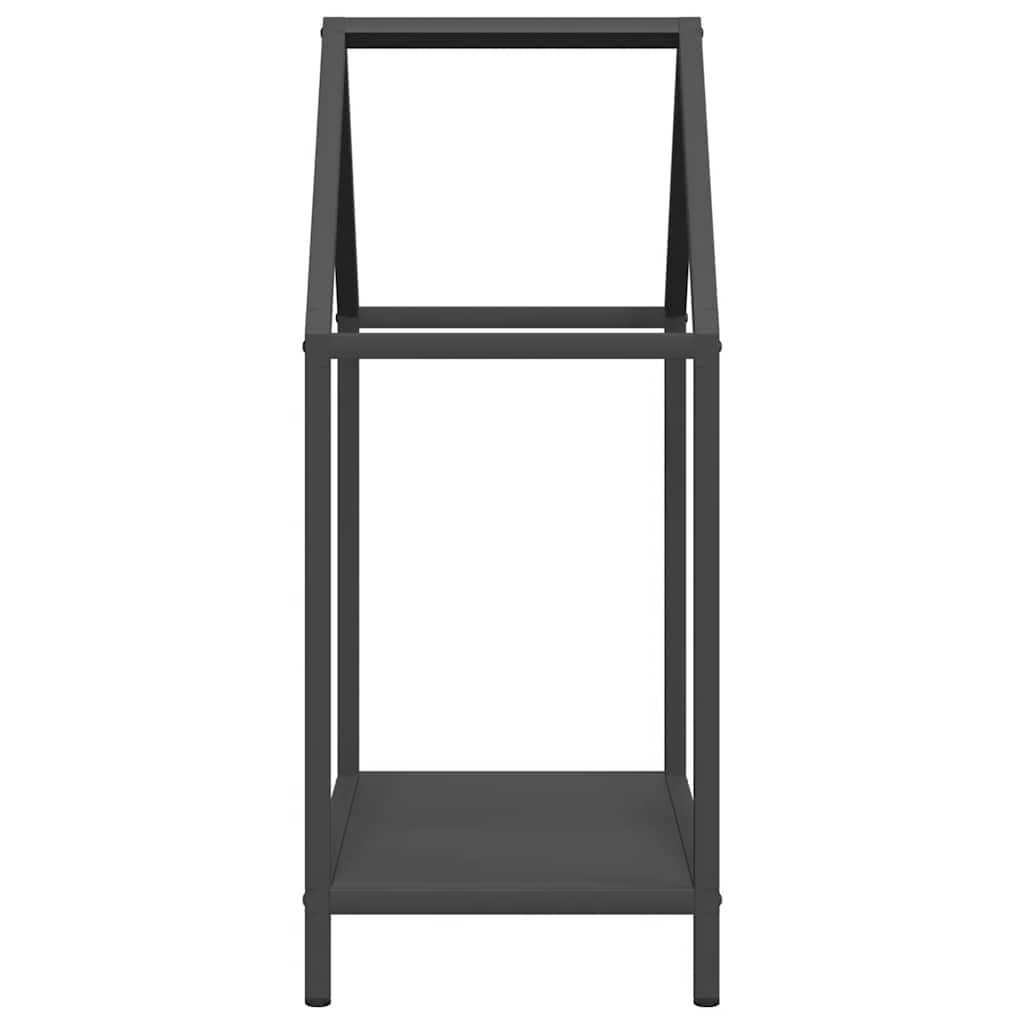 Malku plaukts, melns, 40x25x60 cm, auksti velmēts tērauds