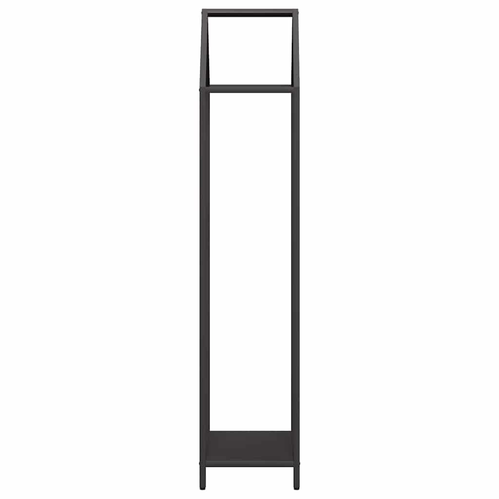 Malku plaukts Melns 40x25x120 cm Auksti velmēts tērauds