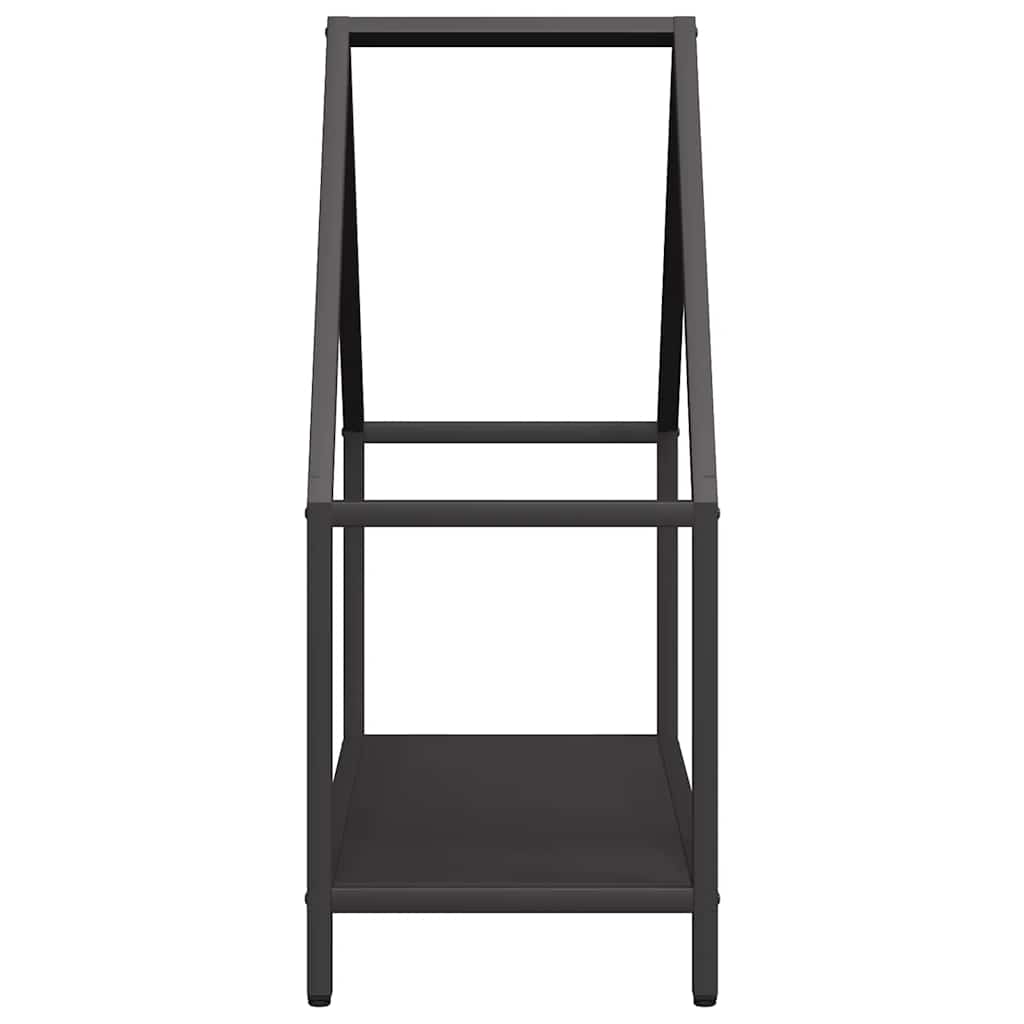 Malkų lentyna Juoda 60x25x60 cm Šaltai valcuotas plienas