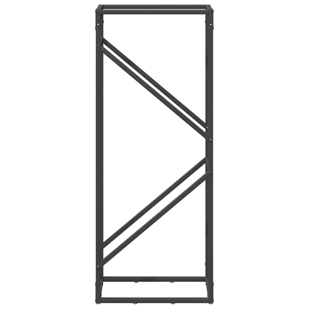 Malkų lentyna, juoda, 40x25x100 cm, šaltai valcuotas plienas