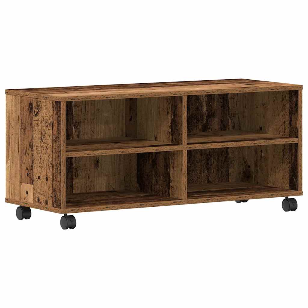 Televizoriaus spintelė Ruda 90 x 35 x 35 cm Apdirbta mediena