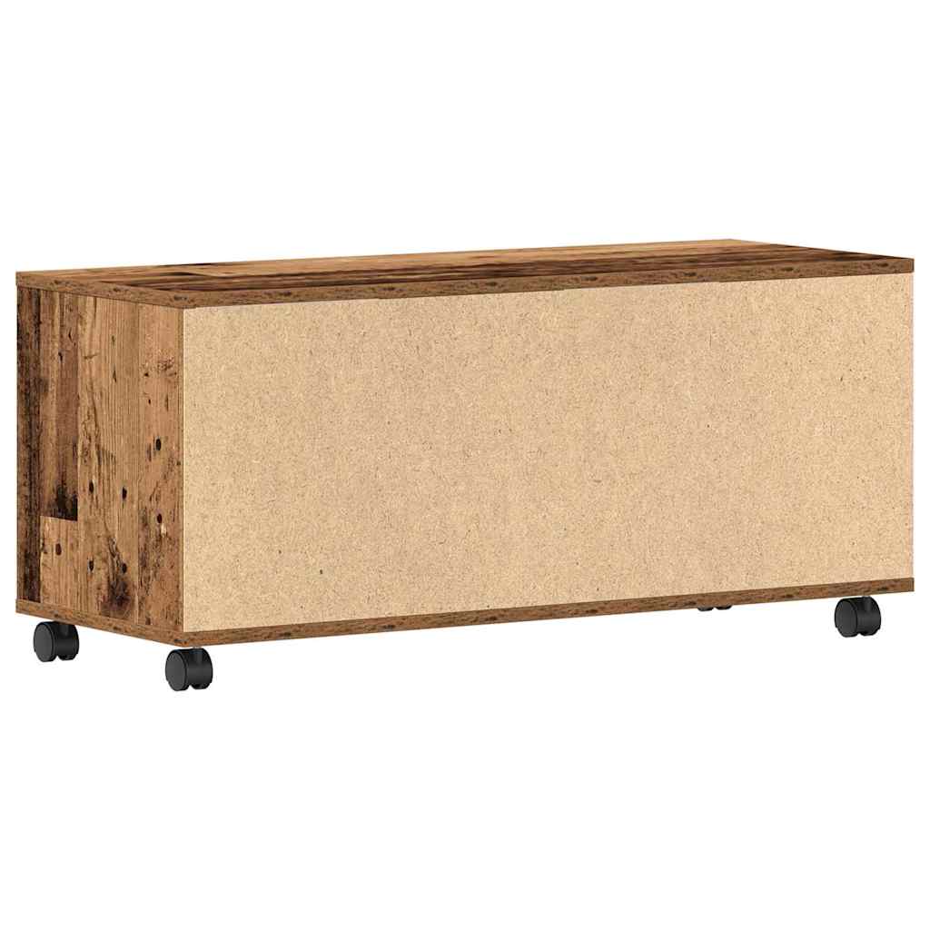 Televizoriaus spintelė Ruda 90 x 35 x 35 cm Apdirbta mediena