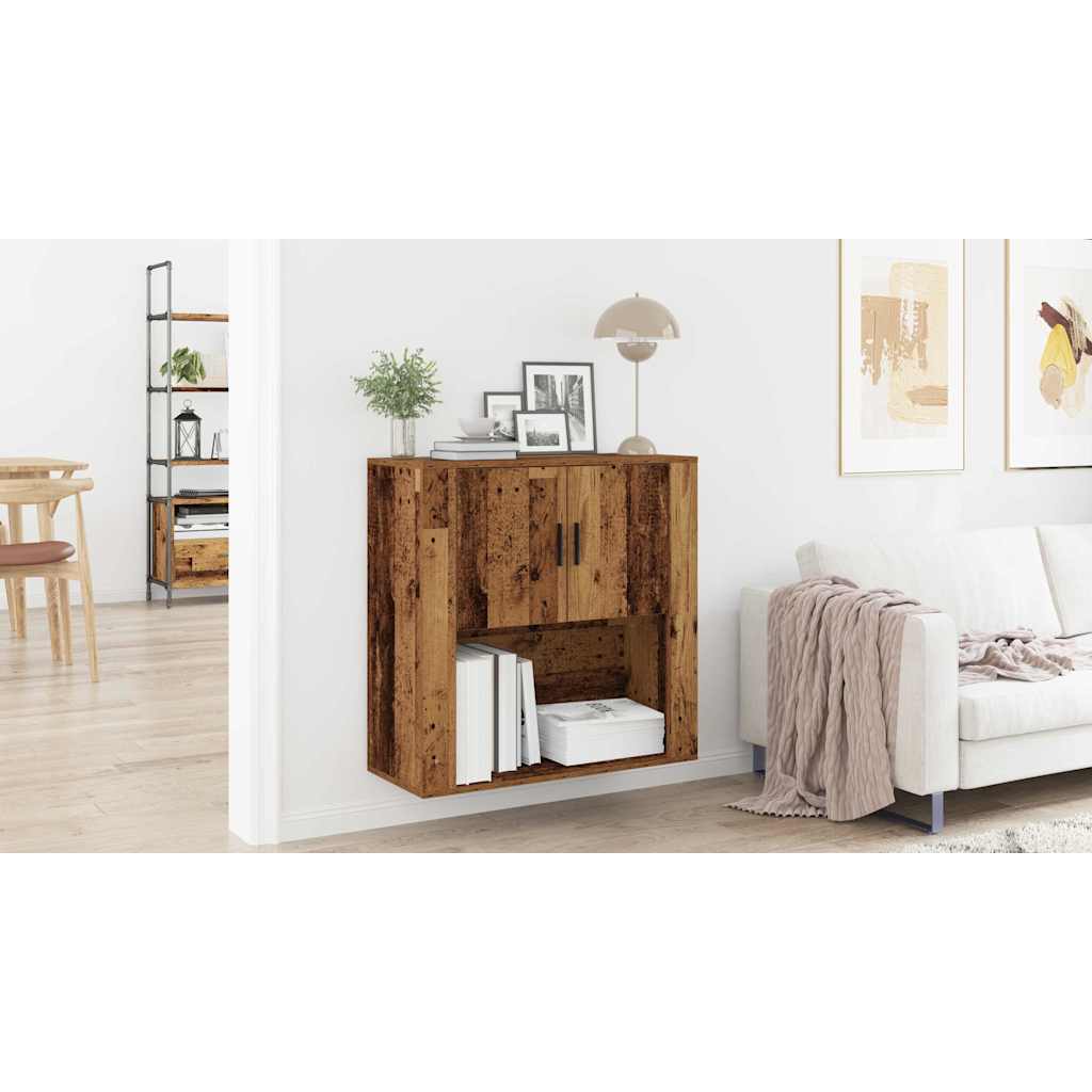Sieninė spintelė Sena mediena 80 x 33 x 80 cm Apdirbta mediena