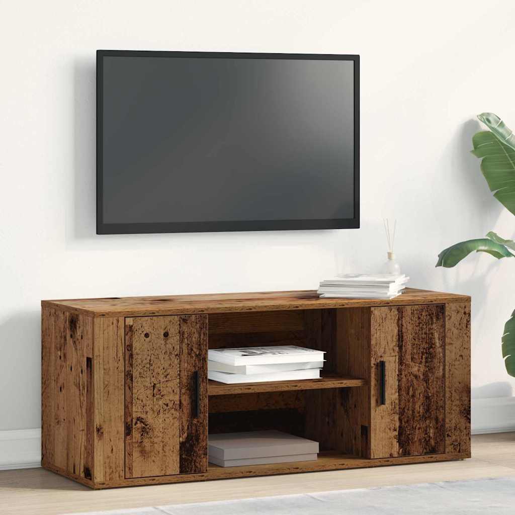 TV skapītis Vecā koksne 100 x 35 x 40 cm Apstrādāta koksne