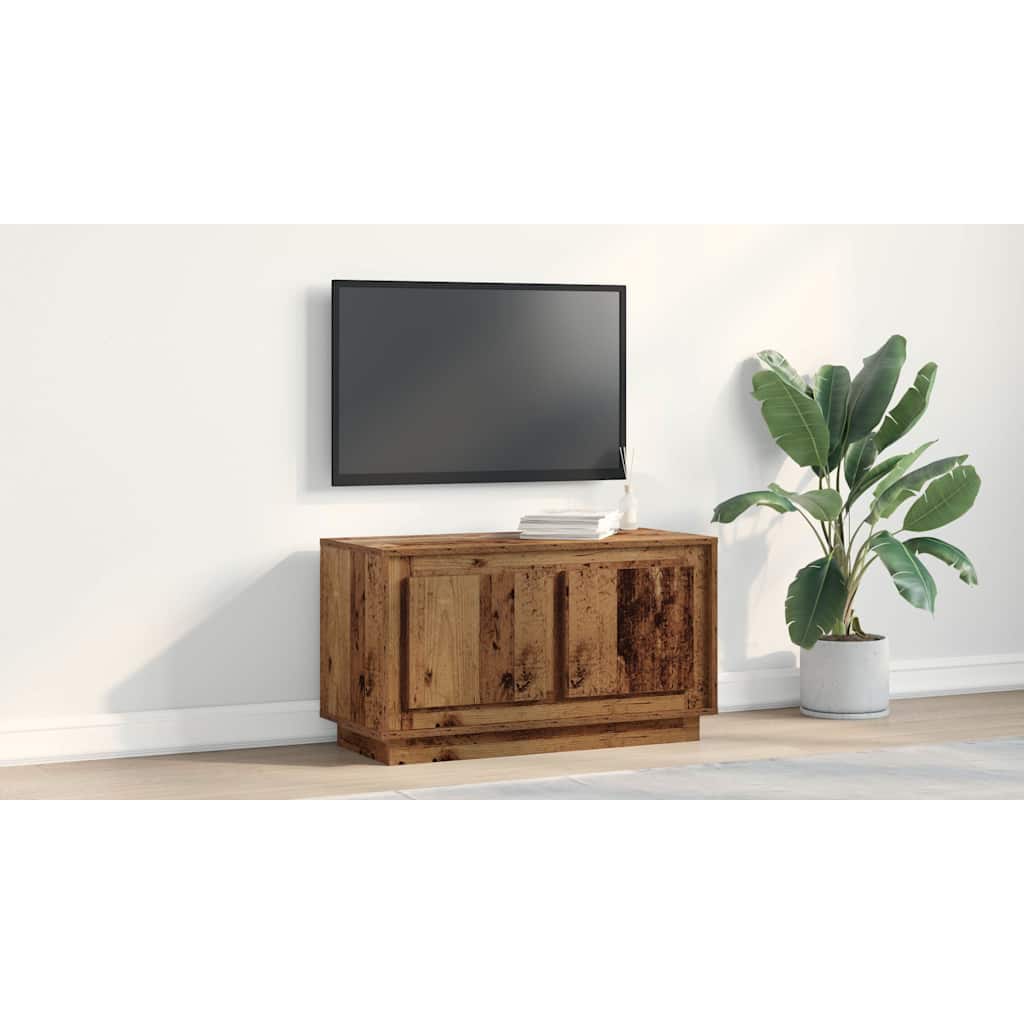 TV cabinet Old wood 80 x 35 x 45 cm
