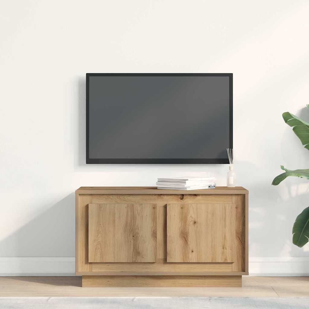 Televizoriaus spintelė artisano ąžuolo 80 x 35 x 45 cm