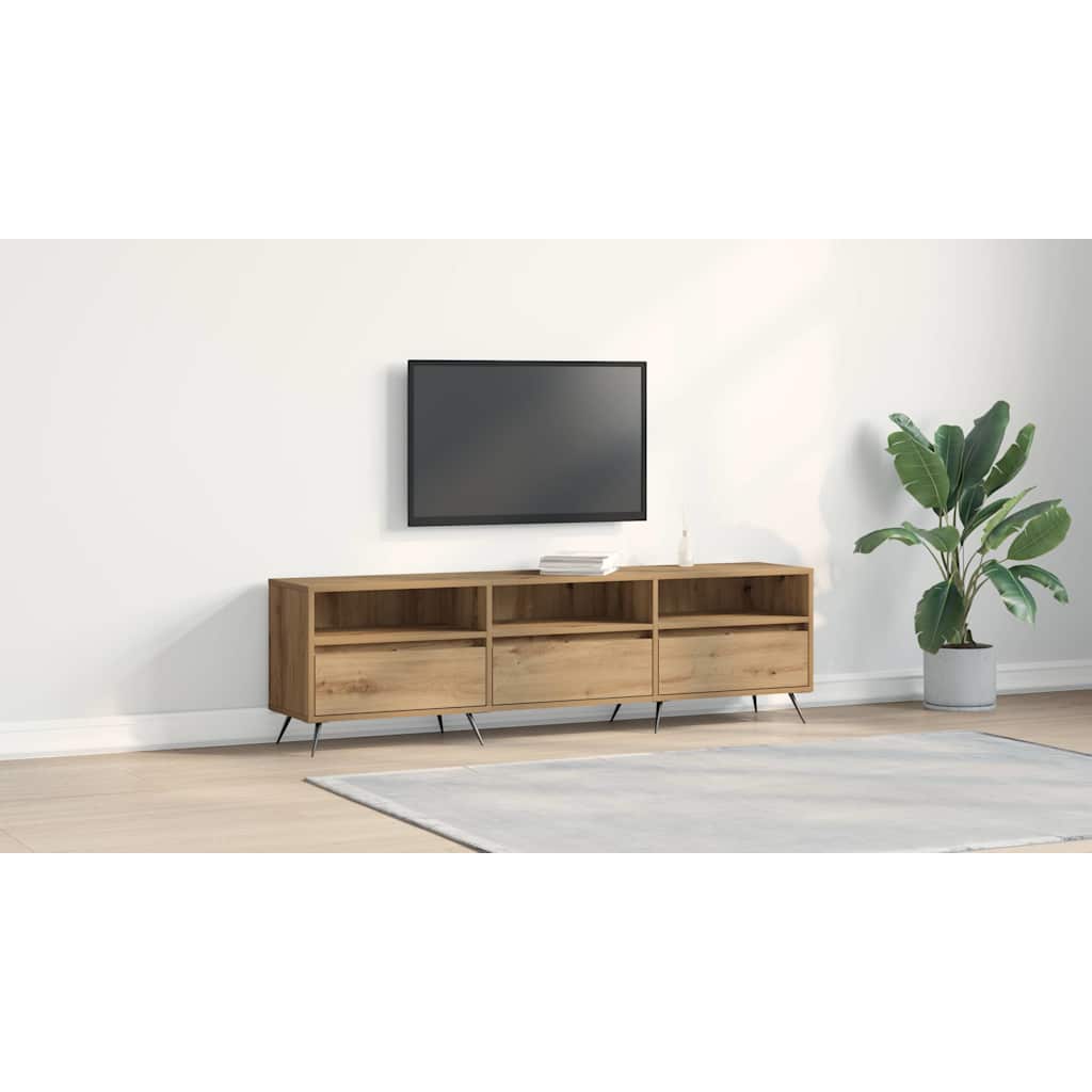 TV skapītis, amatnieku ozols, 150 x 30 x 44,5 cm
