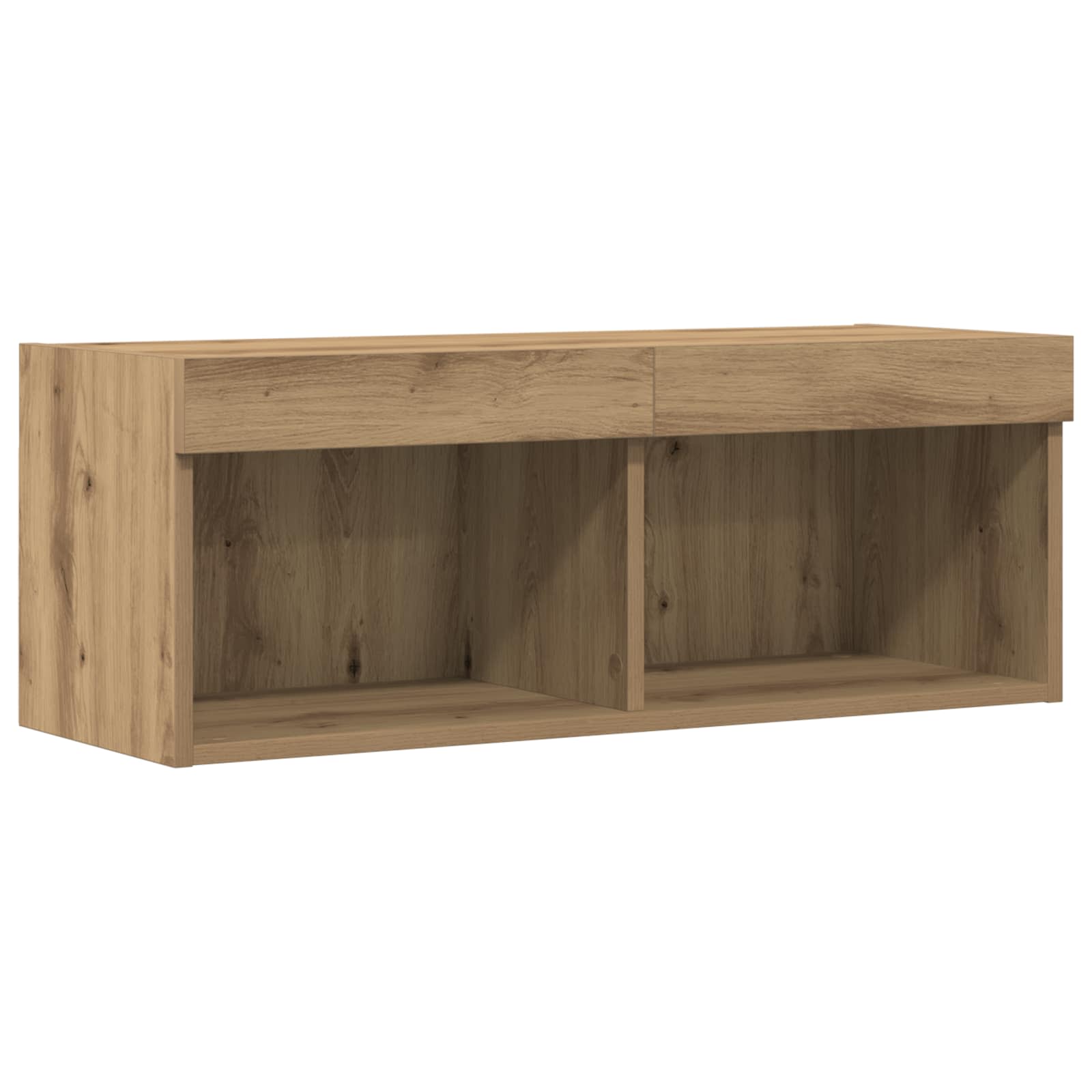TV spintelių komplektas artisano ąžuolo 80 x 30 x 30 cm