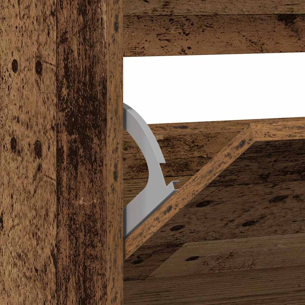 Shoe Cabinet Solid Wood 80 x 21 x 87.5 cm Engineered Wood
