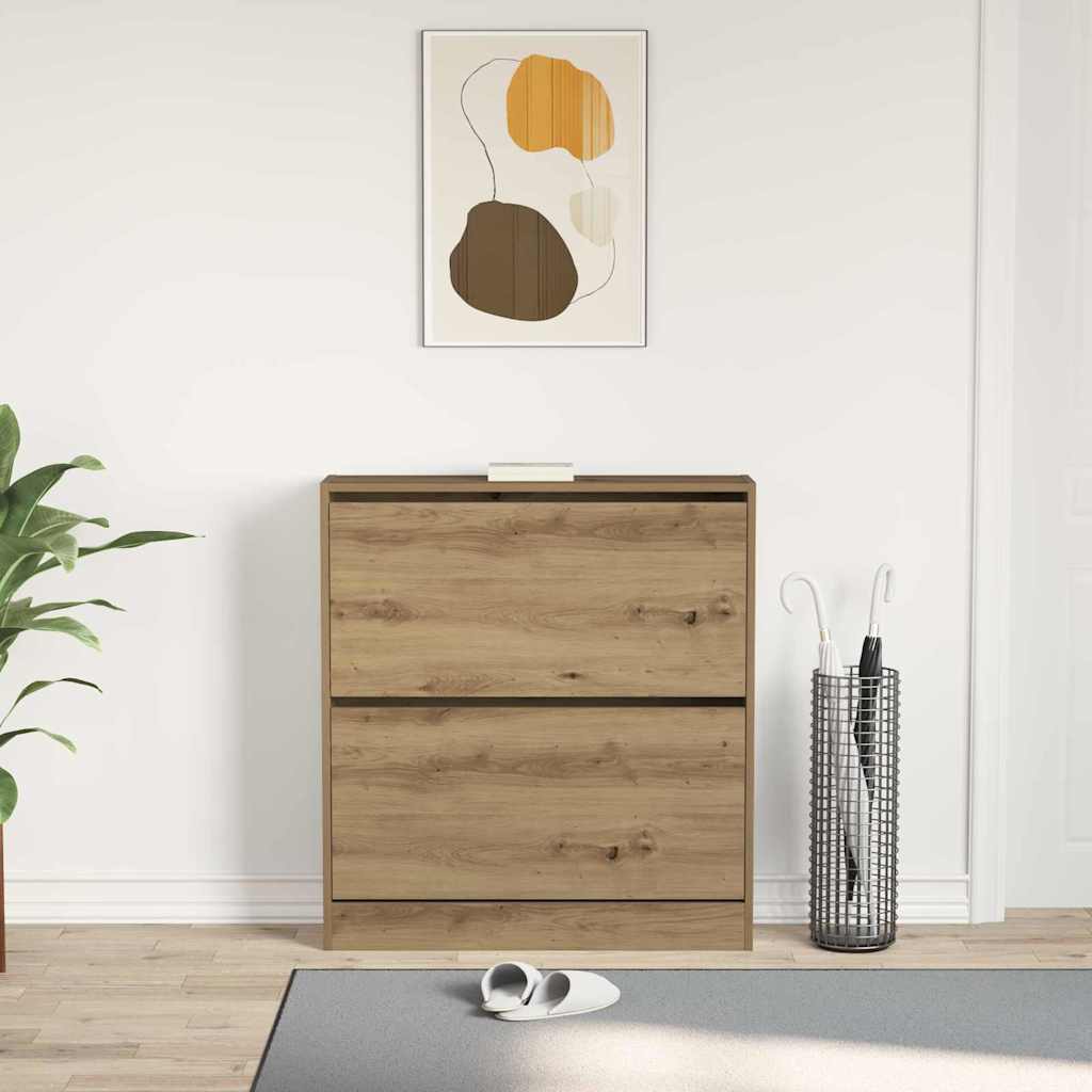 Batų spinta Dūminio ąžuolo 80 x 21 x 87.5 cm Apdirbta mediena