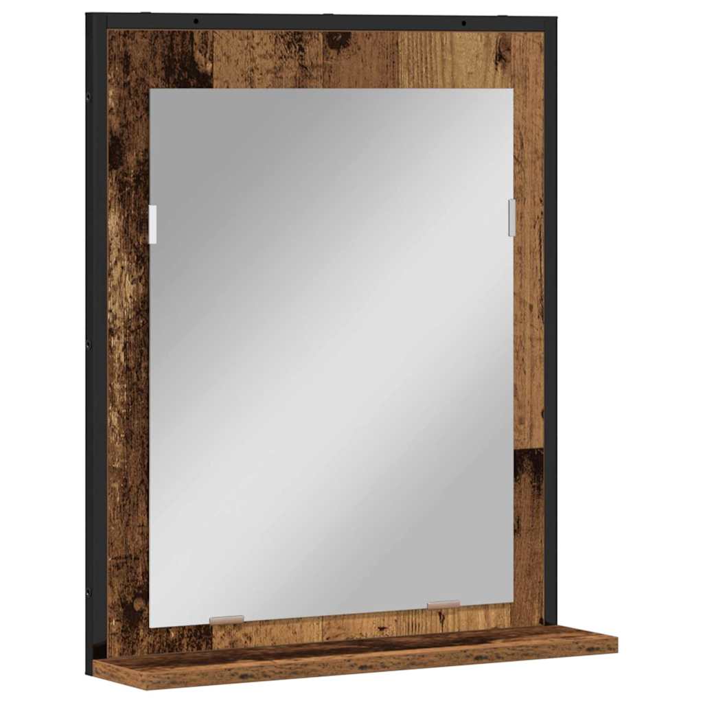 Vannas istabas spogulis Sena koksne 50 x 12 x 60 cm Apstrādāta koksne