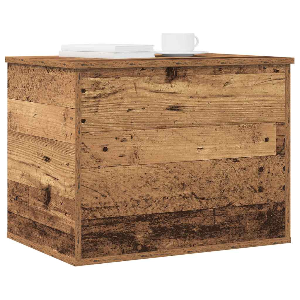 Uzglabāšanas kaste Vecā koksne 60 x 42 x 46 cm Apstrādāta koksne
