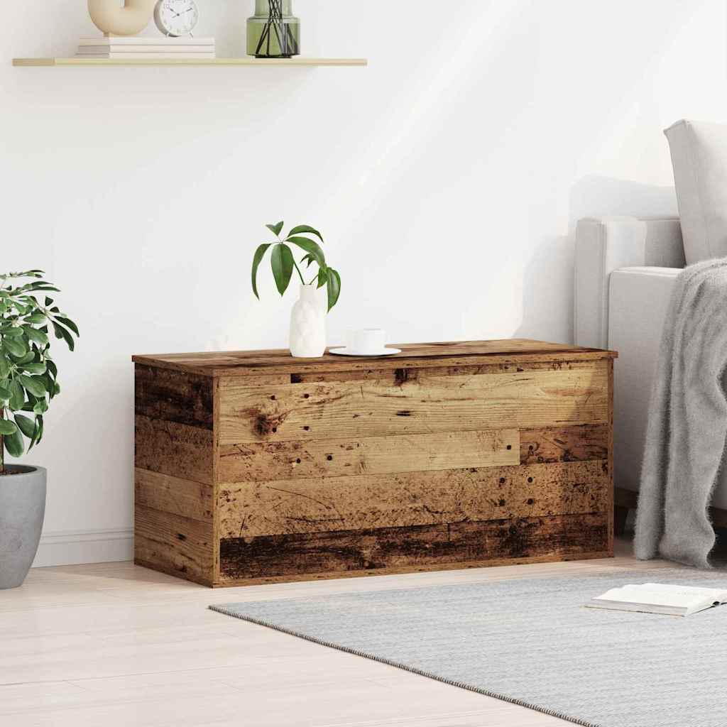 Saugojimo dėžė Sena mediena 100 x 42 x 46 cm Apdirbta mediena