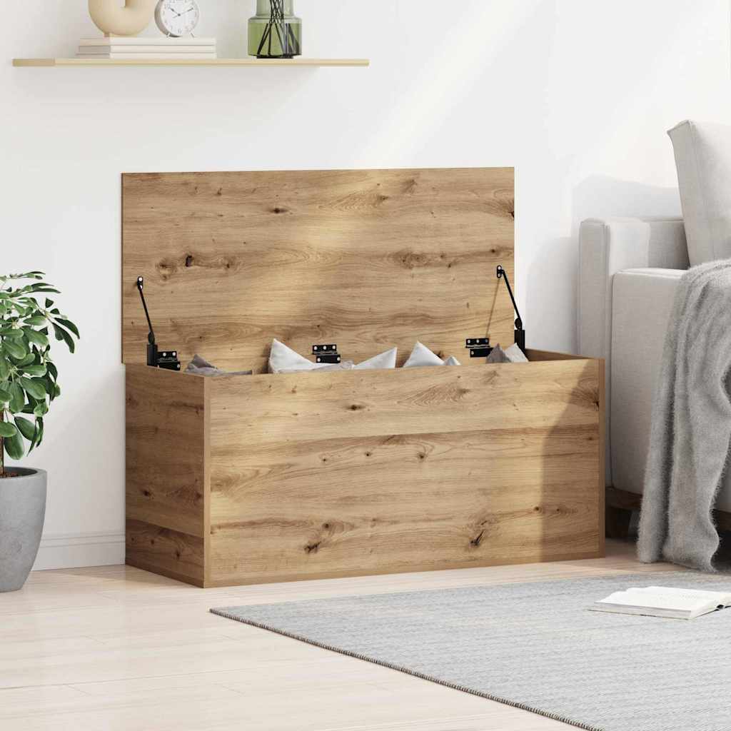 Uzglabāšanas kaste ar artisana ozola glabātavu 100 x 42 x 46 cm