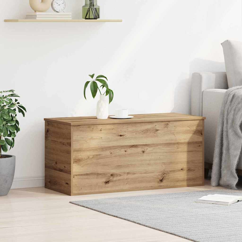 Uzglabāšanas kaste ar artisana ozola glabātavu 100 x 42 x 46 cm