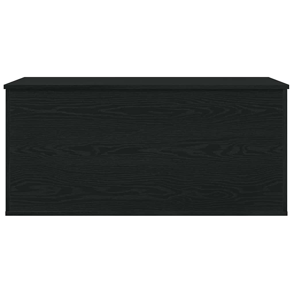 Saugojimo dėžė juoda ąžuolo 100 x 42 x 46 cm Apdirbta mediena