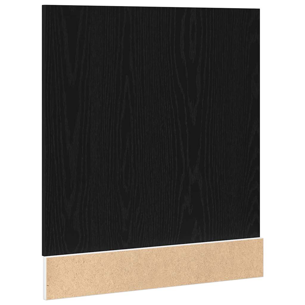 Indaplovės panelė Lyon, juodo ąžuolo spalvos, 60x1,5x67 cm, inžinerinė mediena